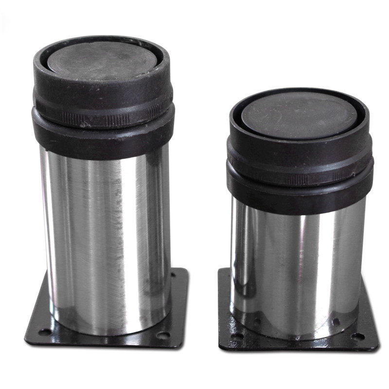 Manufacturer Direct sales Wholesale Preferential Stainless Steel Adjustable Overall Cabinet Feet Furniture-footed tea table legs supporting legs
