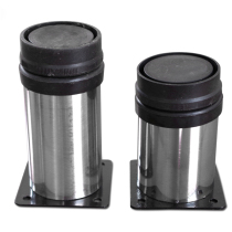 Factory direct wholesale discount stainless steel adjustable cabinet foot furniture foot coffee table leg support leg