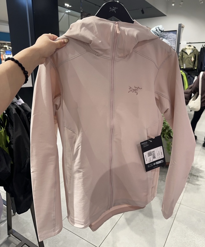 Arc'Teryx Gamma Hoody Soft Shell Windproof Breathable Jacket Outdoor Water-Repellent Women's Style