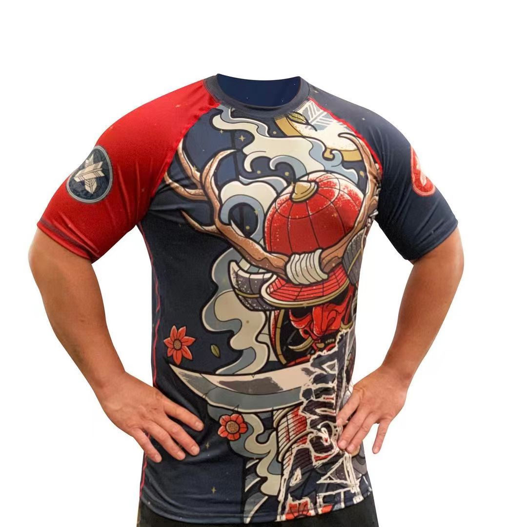 RONIN ronin brand Brazilian jiu jitsu tights ghost warrior no road suit NOGI fitness clothes