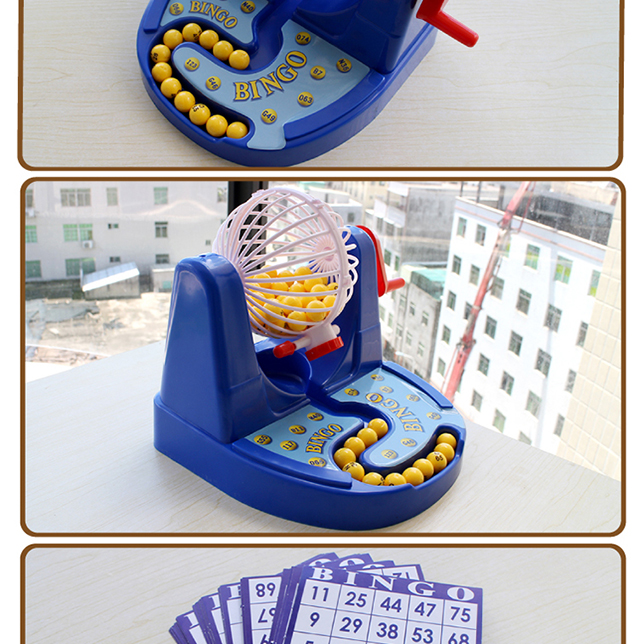 Bingo máy xổ số máy mô phỏng xổ số xổ số máy trò chơi trẻ em câu đố đồ chơi trên bàn - Trò chơi cờ vua / máy tính để bàn cho trẻ em các trò chơi cho trẻ nhà trẻ