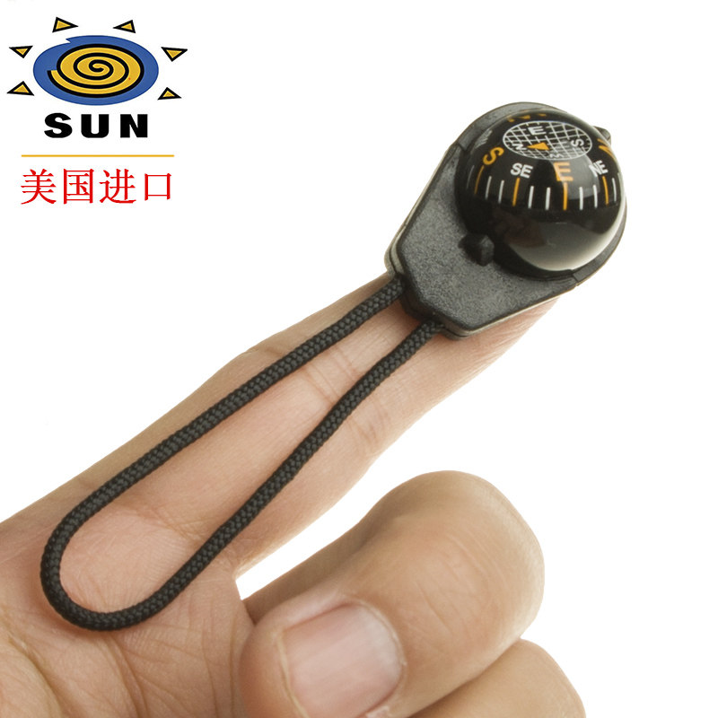 Import travel tourism outdoor mini small high accuracy vehicle compass compass ball handheld magnetic compass