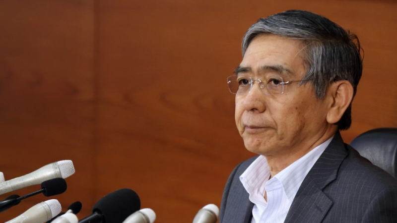 黑田东彦表示，即使日元暴跌，央行仍将保持其积极宽松政策不变