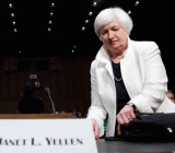 美联储主席耶伦在众议院金融服务委员会作证词。在提前公布的讲稿中，耶伦重申逐步加息与开始缩表的立场，但提及通胀与财政政策的担忧，美元短线下挫，现货金银刷新三日高位