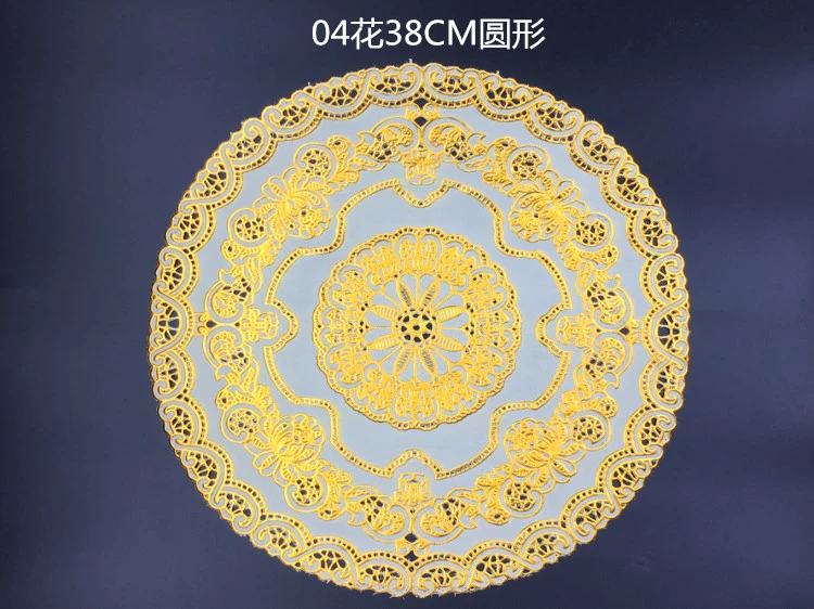 Ashtray pad PVC Châu Âu nóng pad pad cách nhiệt pad bảng mat nhà ăn mat ktv coaster vải bình mat