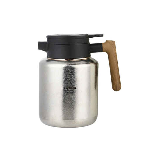 Ремесленник, дорожный заварочный чайник, умный чай для кемпинга, вместительный и большой металлический термос, чайный сервиз