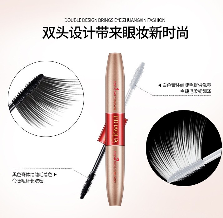 Curling mascara waterproof double mascara waterproof slim curl encryption extension