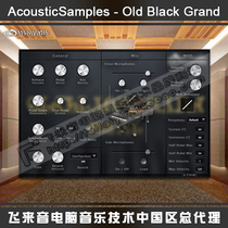 AcousticSamples Old Black Grand piano soft sound source Grand piano sound