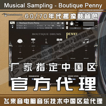 Genuine Musical Sampling Boutique Drums Penny rock drum sound source 60s 70s