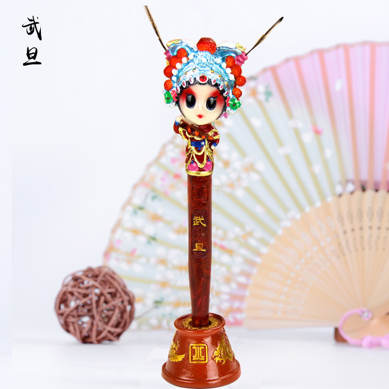 Dr drama Beijing drama face mask pen Chinese style folk characteristics small gift to send foreigners abroad handicraft souvenirs