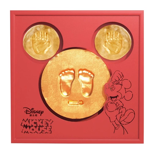 木玩世家 Отпечатки рук и ног, детская памятная чернильная подушечка для новорожденных для младенца для хранения пуповины