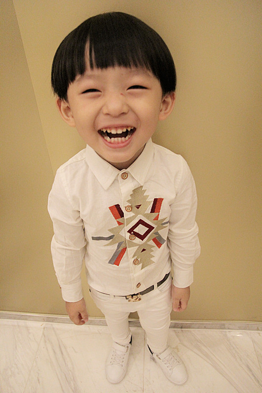 Chemise enfant à manche longue en lin - Ref 2083284 Image 10