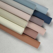 Waterproof scrubbable seamless wall cloth Home improvement living room bedroom beige dirty powder modern gray and blue wall cloth skin pattern background wall
