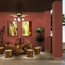 Wine red coffee beige white gray wallpaper linen gray solid color living room bedroom study hotel clothing store wallpaper