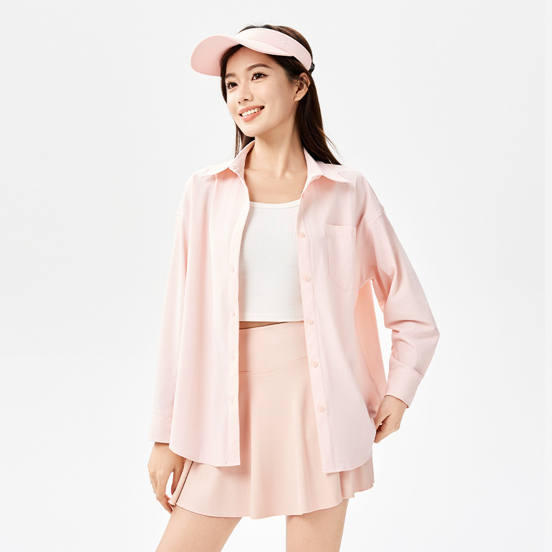 2026 New Upf200+ Nylon Original Yarn Sun Protection Shirt for Women, Ice-Feel Sun Protection Cardigan, Breathable Sun Protection Clothing for Women