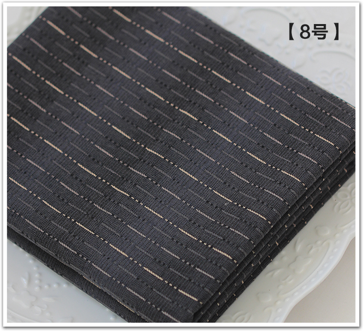 dòng màu jacquard bông vải nhuộm vải bông handmade Tự làm chiếc áo sơ mi quần áo miễn phí vận chuyển - Vải vải tự làm cotton thô