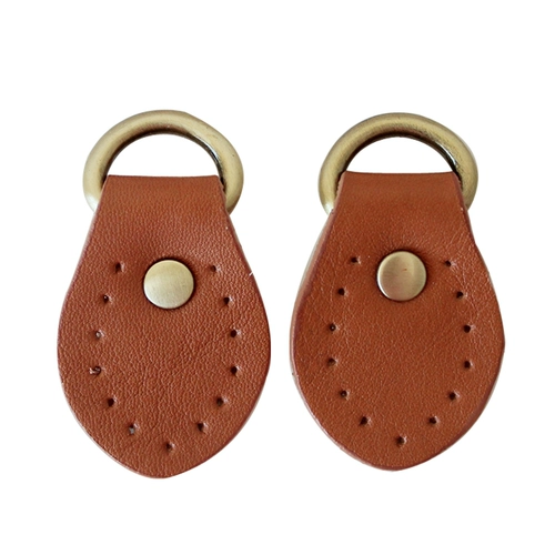 Кожаный и кожаный инструмент DIY Ручная швейная сумка аксессуары для головы кожа D Закрежка на обеих сторонах кончика кончика уха висящей ушной пряжки