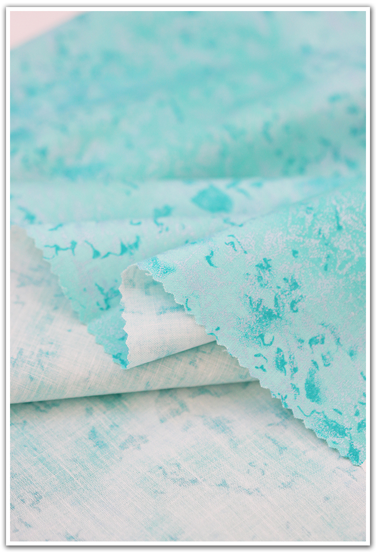 Hàn Quốc nhập khẩu mô hình rụng lá bronzing đơn sắc vải cotton mã vải mảnh handmade TỰ LÀM túi vải