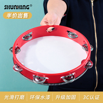 Teacher Xinjiang dance percussion rattle kindergarten adult performance childrens Orff tambourine with special tambourine