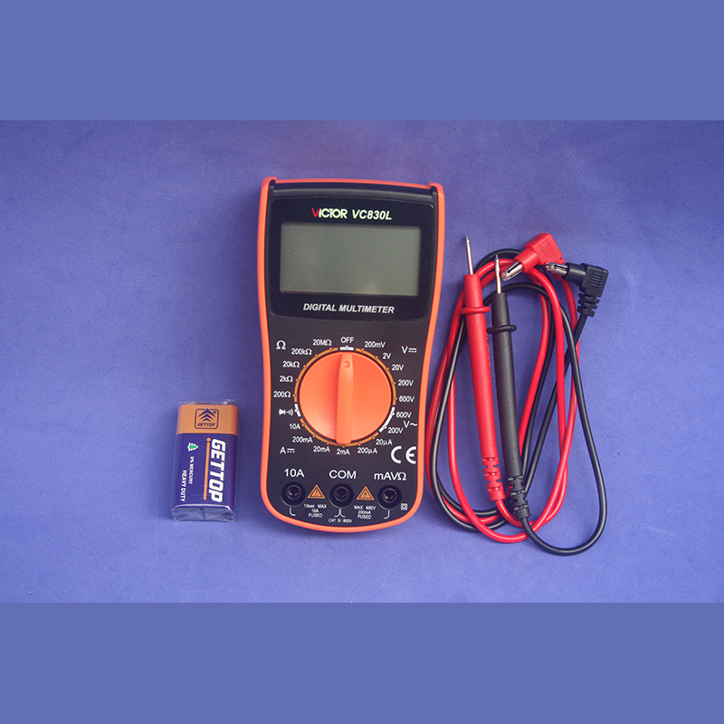 Shenzhen Victory VC830L Victory Digital Multimeter handheld universal strap buzzer function to send batteries