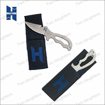 Halcyon Faith brand large titanium alloy wire cutter Diving knife with protective sleeve cutter Diving equipment