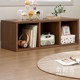 RI0T living room balcony low bookcase storage cabinet floor-to-ceiling bay window cabinet lattice cabinet window sill storage cabinet can be seated floor cabinet MQ