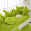 Korean plush bay window mat, window sill mat, children's room decoration, non-slip floor-to-ceiling window mat, balcony mat, universal for all seasons