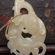 HTY31292 Hotan Jade Dragon Pei