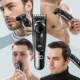 New Cross-Border Hair Clipper Set for Men, Multifunctional Carving Electric Trimmer and Reciprocating Shaver with Storage Bag
