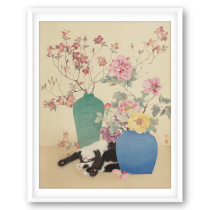 (New Product Picks Up) The Chinese Fine Arts Association Membre Paints Yan Lili Works Pen Series -6 Decorative Prints