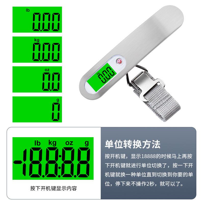 Commercial Vegetable-Selling Packages, Portable Luggage, Travel Portable Luggage Scale, New Portable Scale with Hook for Convenient Travel Commercial Vegetable-Selling Packages, Portable Luggage, Travel Portable Luggage Scale, New Portable Scale with Hook for Convenient Travel