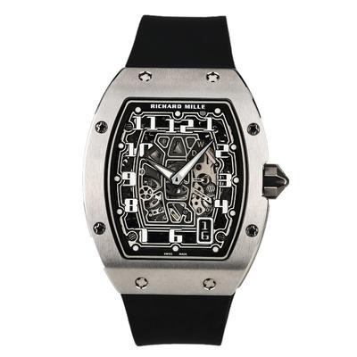 [9.9 New] Ultra-Thin Richard Mille Rm 67-01 Men's Series Titanium Automatic Mechanical Men's Watch