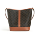 瑟琳水桶包中号经典 9.9 9.5新Celine 老花满印单肩斜挎包女包