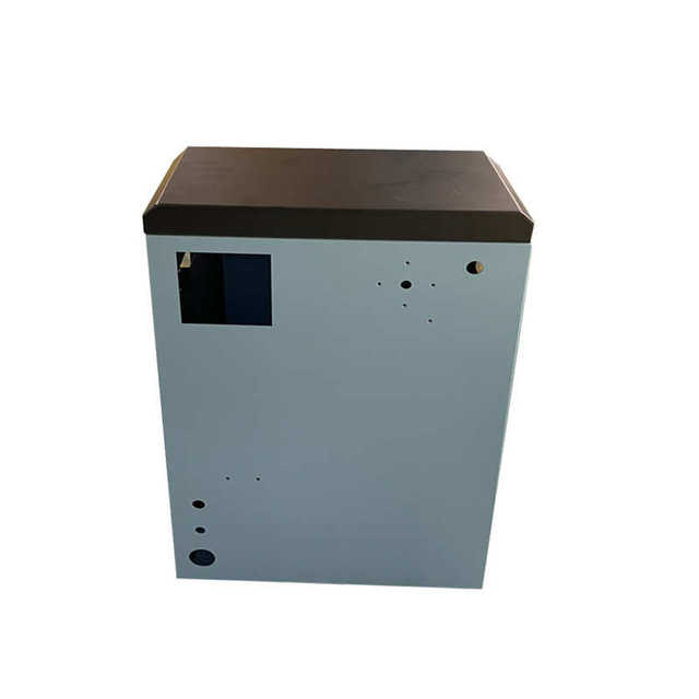 Precision laser sheet-in-stock cutting and processing cabinet parts wholesale parts gold stainless steel box hardware welding