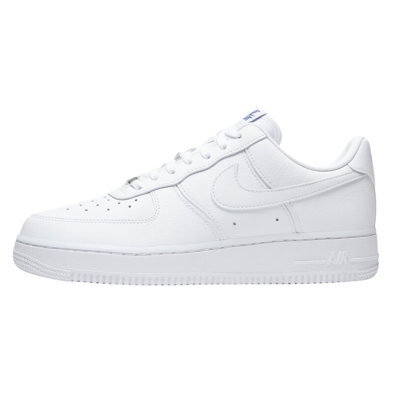 Nike/Nike Airforce107Lx "Chrome Luxe" Sneakers Women's White and Blue Ct1990-100 Nike/Nike Airforce107Lx "Chrome Luxe" Sneakers Women's White and Blue Ct1990-100