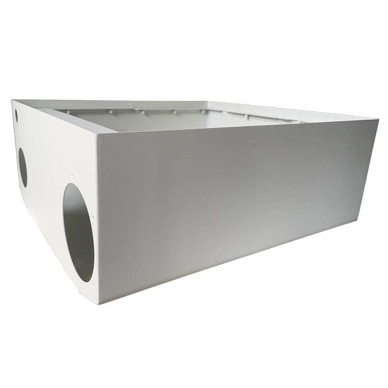 Customized aluminum plate spray cabinet chassis processing iron box sample gold body to customize metal drawing powder processing anode shell