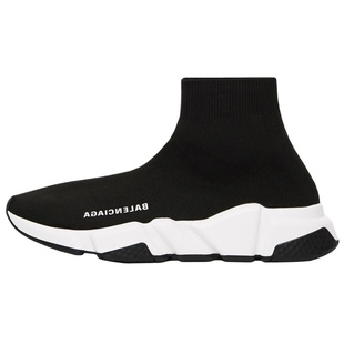 Speed 高帮跑步鞋 1.0 字母印花 圆头厚底 Balenciaga巴黎世家