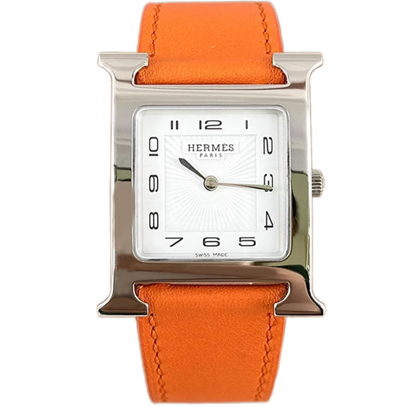 9.8 New Hermès Heure H Series Quartz Movement 26Mm×26Mm Women's Watch W036793Ww00 9.8 New Hermès Heure H Series Quartz Movement 26Mm×26Mm Women's Watch W036793Ww00