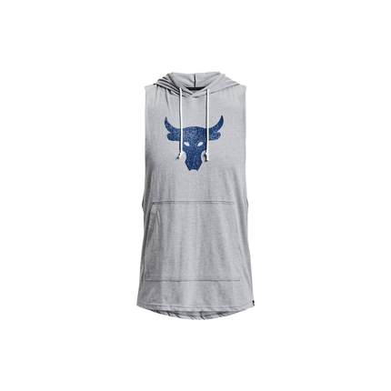 Under Armour 安德玛 Logo印花连帽套头运动无袖背心 男款