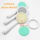 Solar-Powered Pressure-Free Shower Head, White Color, Detachable and Washable, Handheld Showerhead for Home Use, with Pressure-Boosting Shower Head