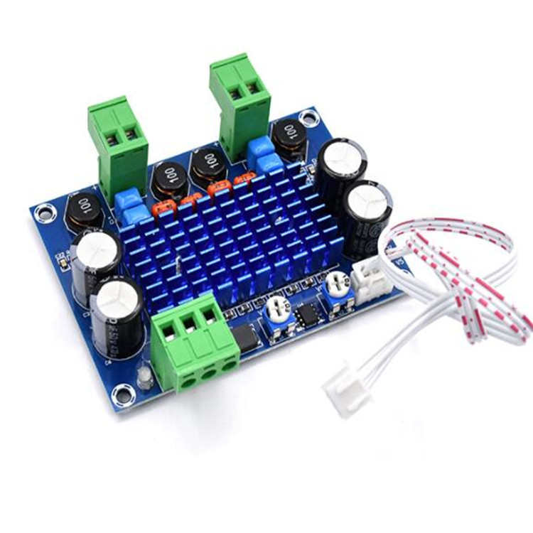XH-M572 High-power digital power amplifier board for TPA3116D2 chassis with plug-in 5-28V output 120W