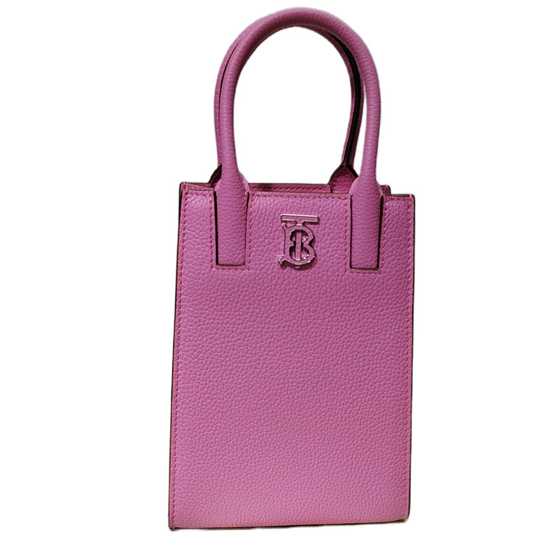 99% New and Unused Burberry Classic Rose Red Handbag Shoulder Bag Women's Bag