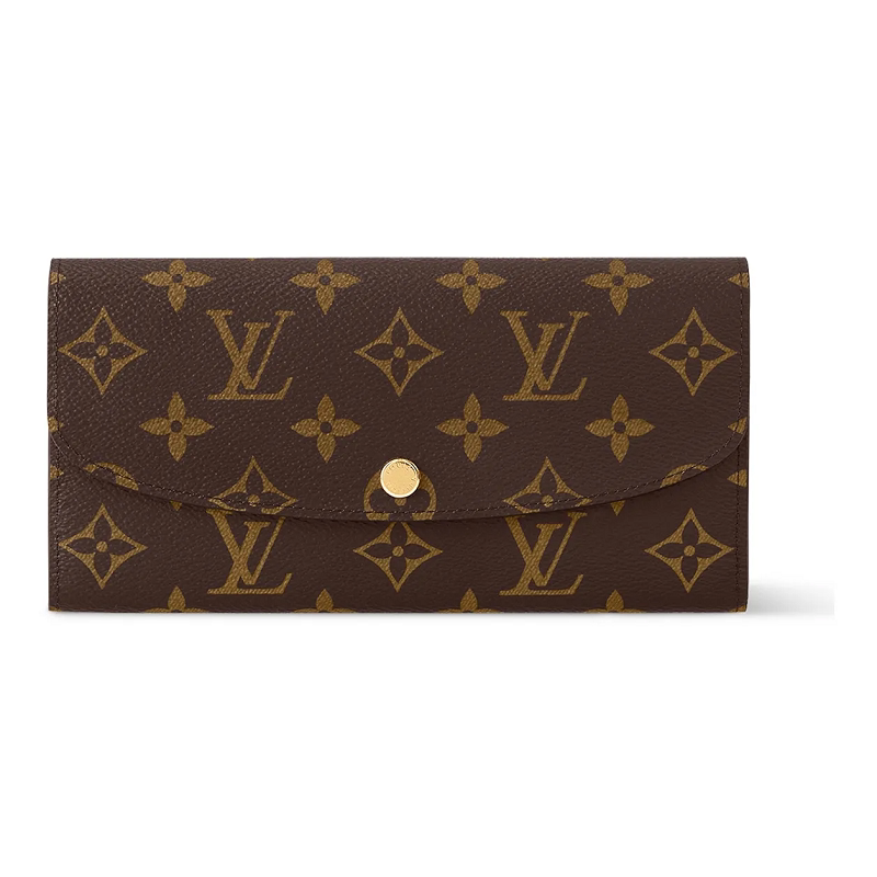 9.9 New Louis Vuitton/Louis Vuitton Monogram Doudou Wallet Women's Long Canvas Wallet for Gift Giving