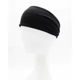 Спортивный ободок, черная повязка на голову, платок, заколка для волос, японский шлем, впитывает пот и запах