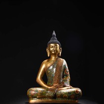 ZX1775 cloisonné statue of Sakyamuni Buddha