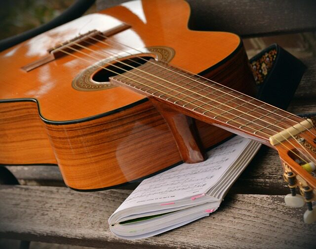 a power chord guitar