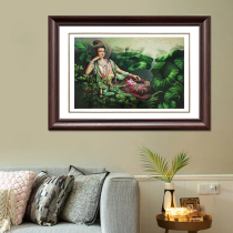 Ingenious Suzhou Embroidery Flying Heaven and Peaceful Music Home Decoration Hanging Painting Embroidered Silk