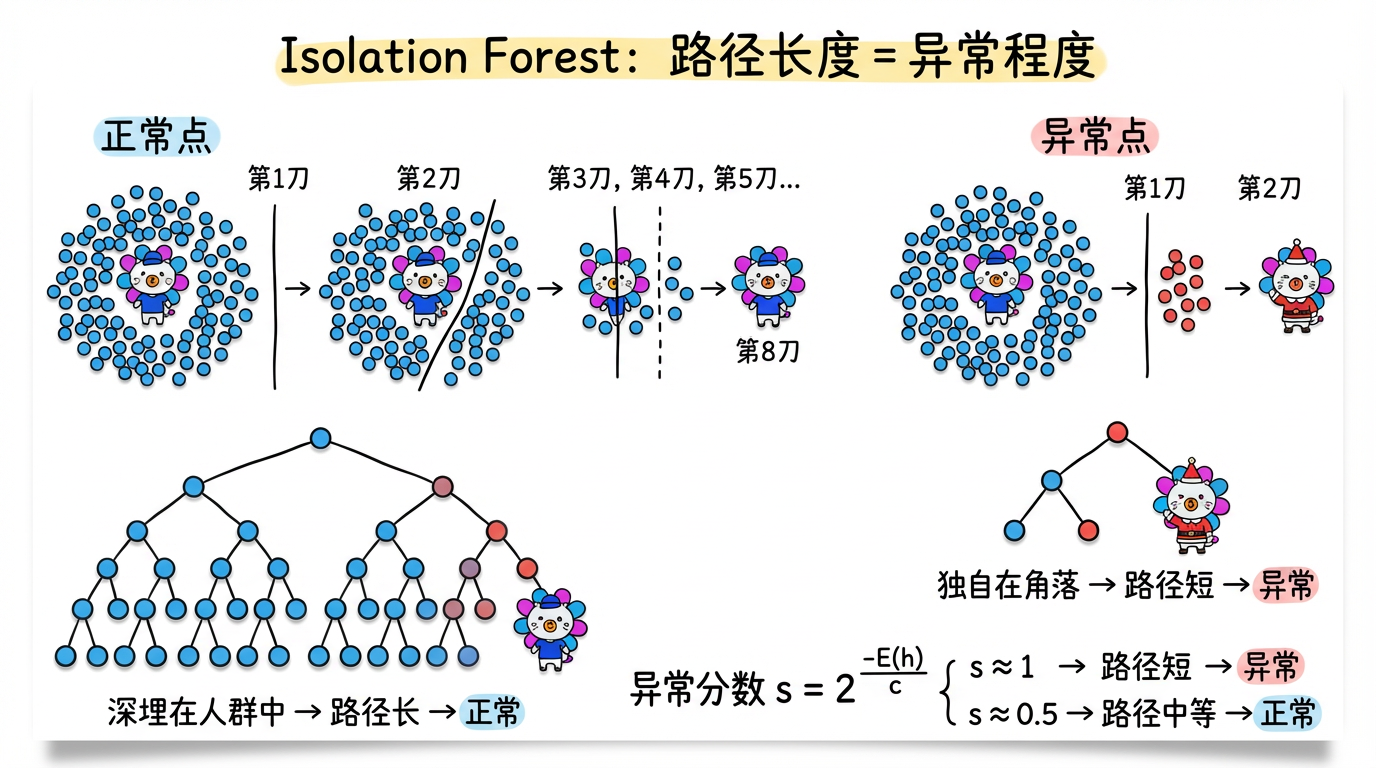 隔离森林路径长度