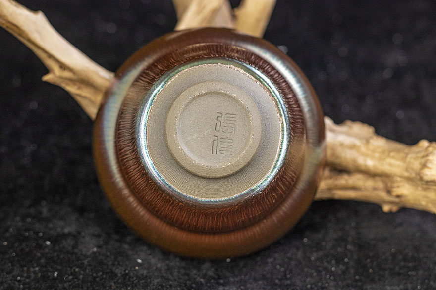 Здание 非遗传承人张伟【木兰甲】建阳建盏主人杯茶杯品茗杯口径8 a5
