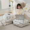Futon cushion, household floor, simple modern meditation cushion, bay window balcony, bedroom sofa, tatami fart cushion
